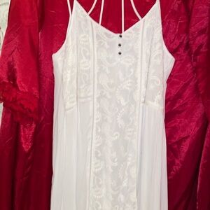 Maurice’s Size L Off-White Dress